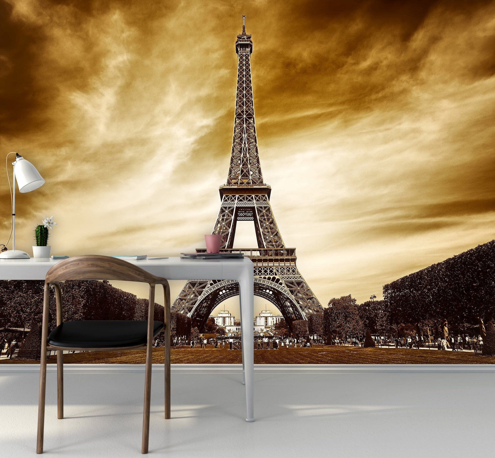 Samolepilne stenske tapete  Eiffel tower in Paris SW130