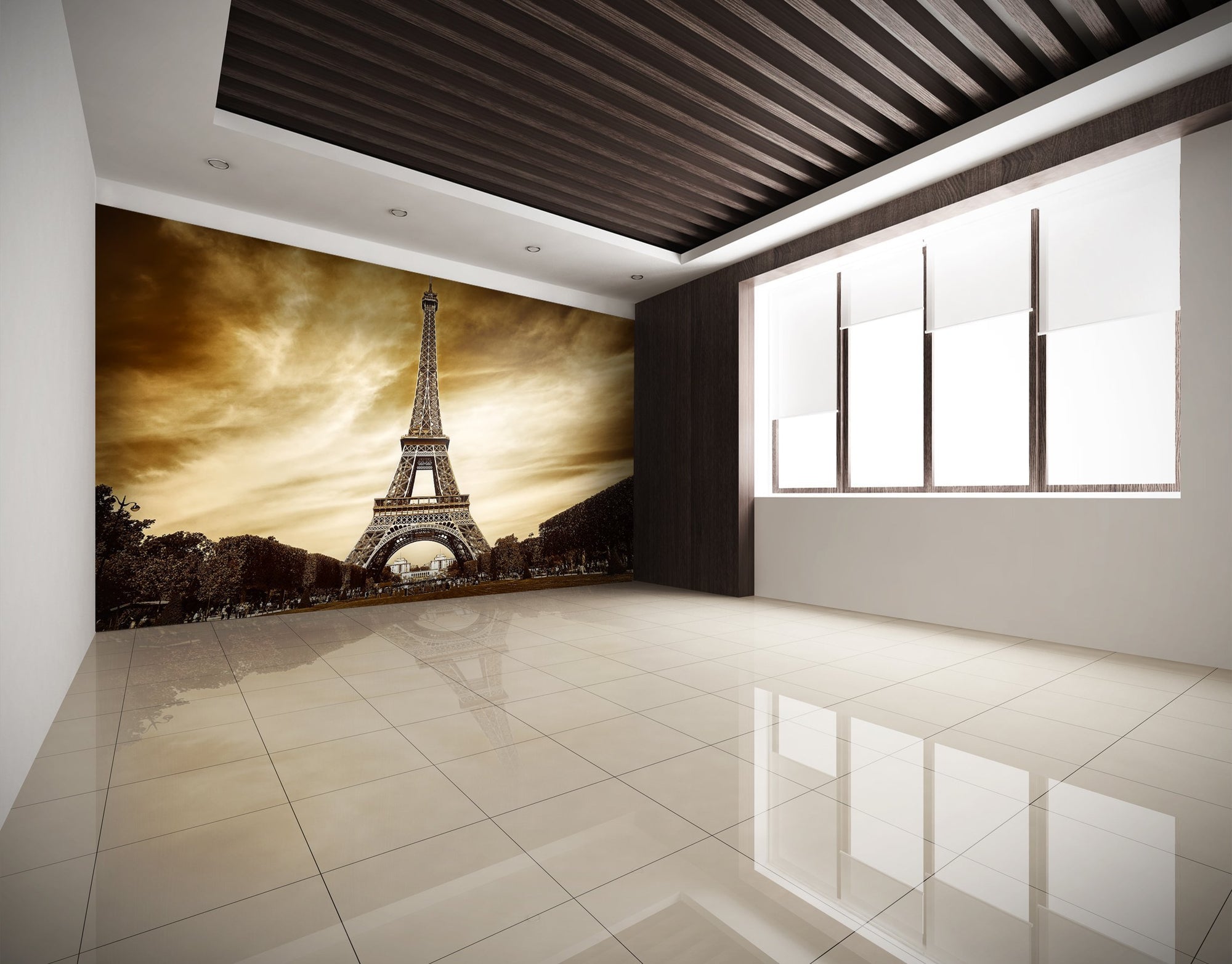 Samolepilne stenske tapete  Eiffel tower in Paris SW130
