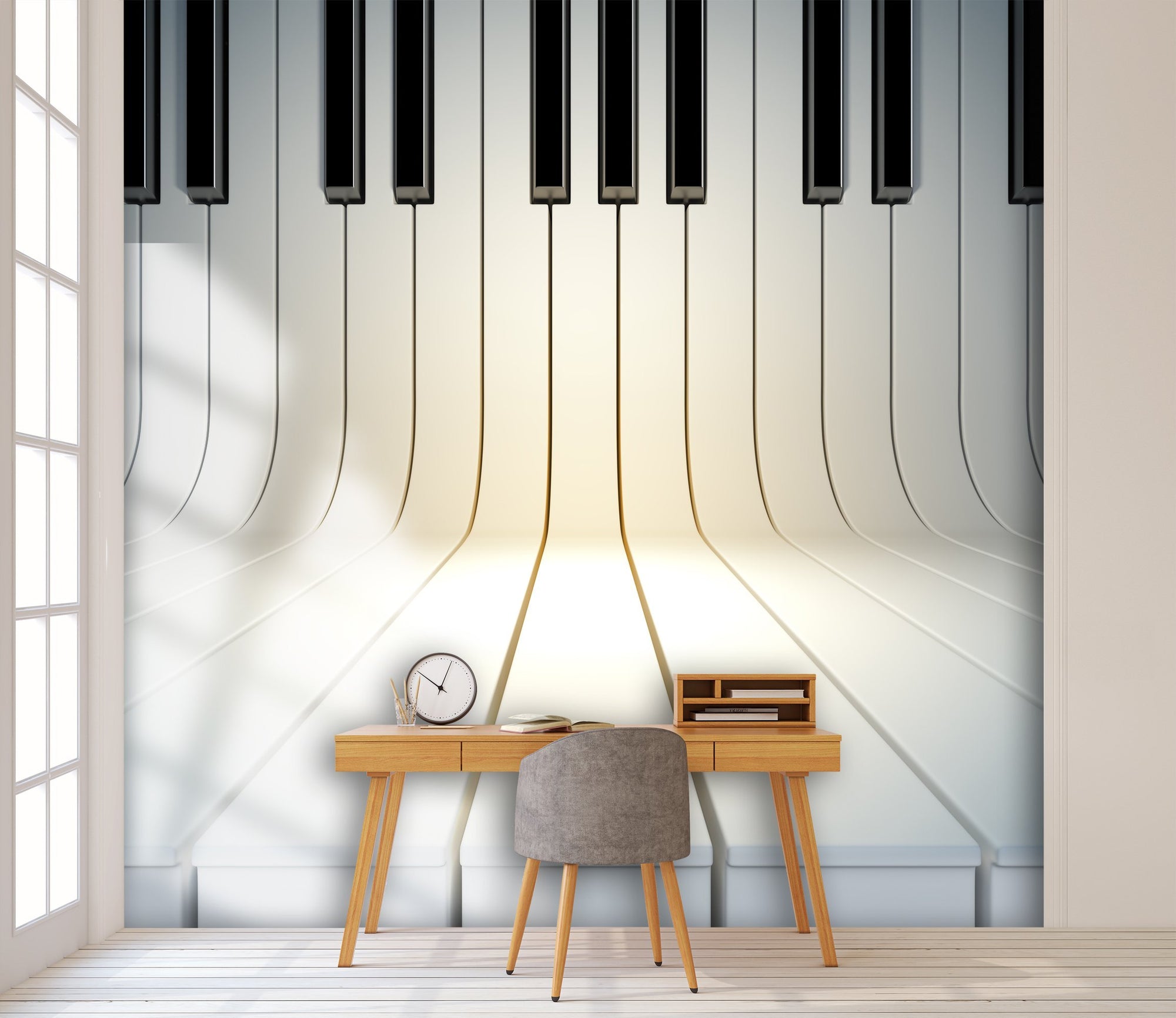 Samolepilne stenske tapete  piano keys SW171