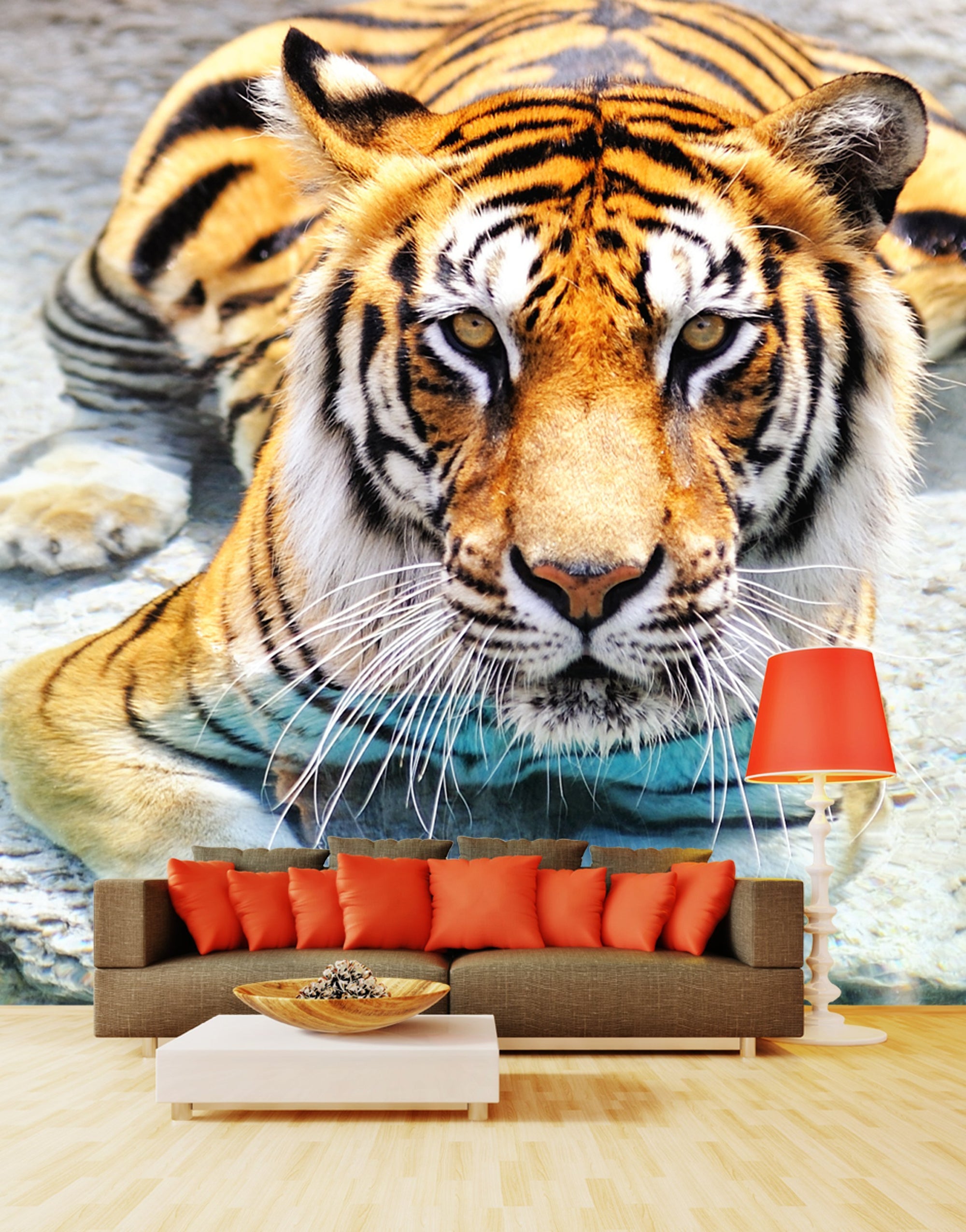 Samolepilne stenske tapete  Bengal Tiger SW021