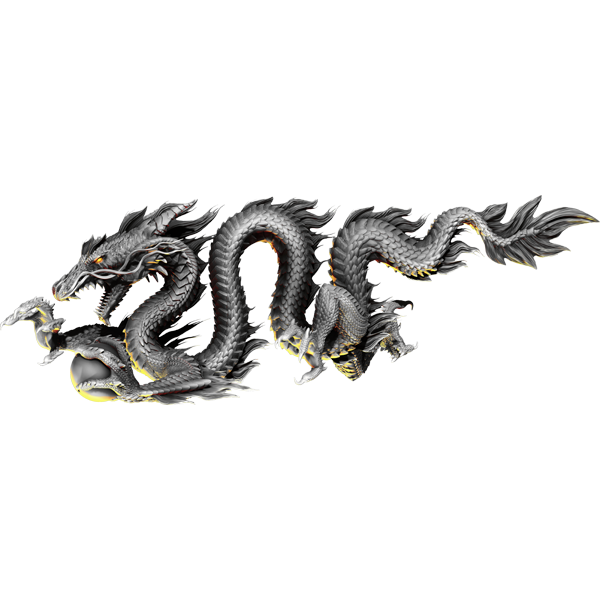 Nalepka Dragon za avto ali motorno kolo. AUR015