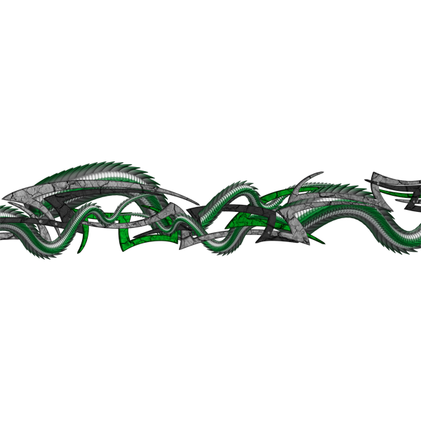 Nalepka Dragon tribal za avto ali motorno kolo. AUR016