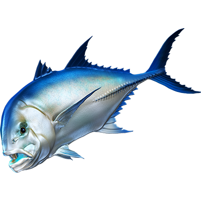 Giant Trevally nalepke, samolepilne - AUR071