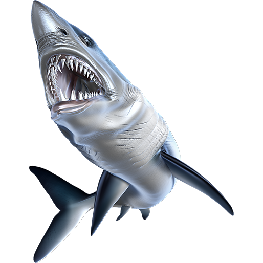 Nalepke Mako Shark, samolepilne - AUR082