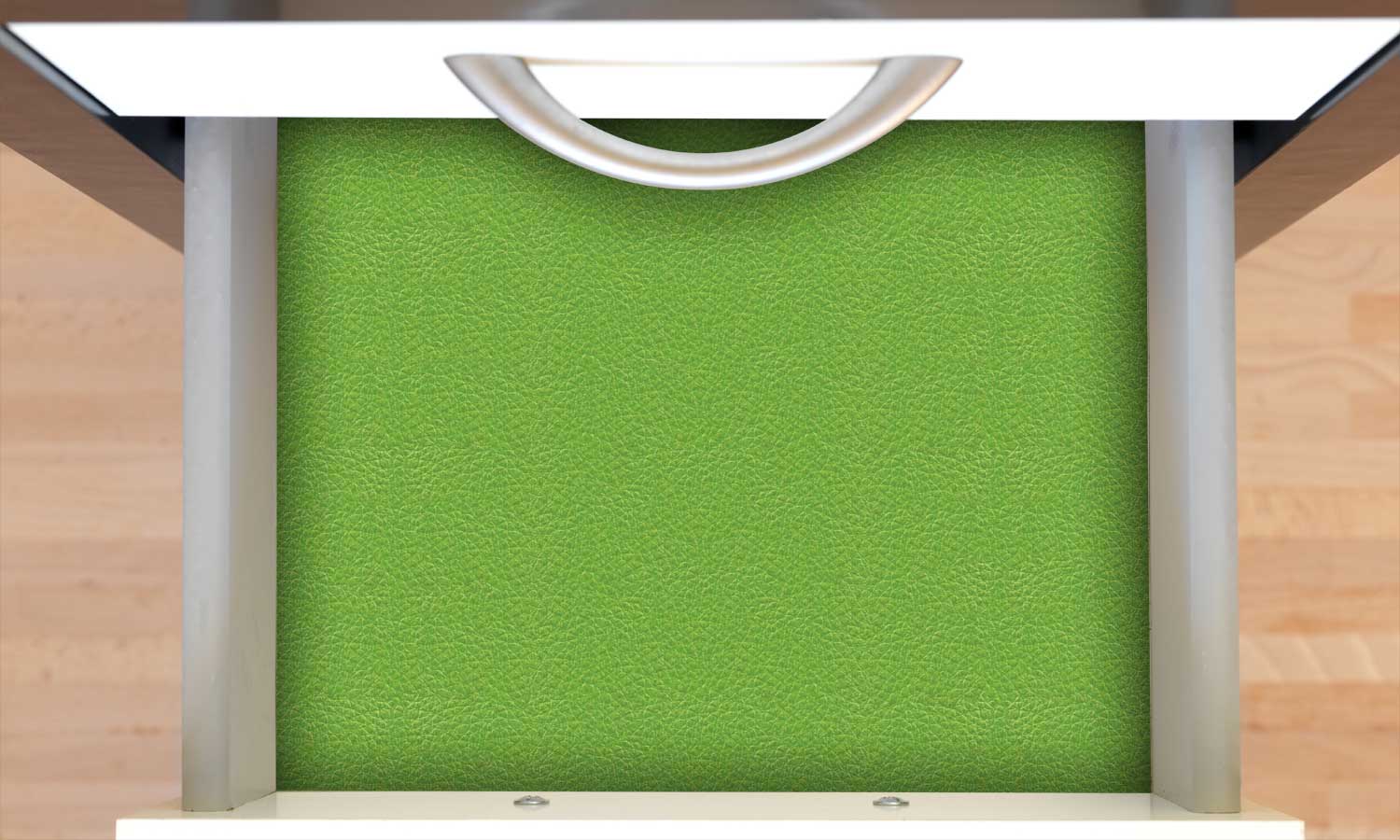 Samolepilna PVC folija za pohištvo - Zelena koža PAT100