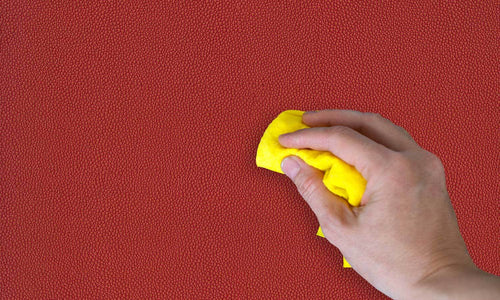 Samolepilna PVC folija za pohištvo- Rdeča koža  PAT098