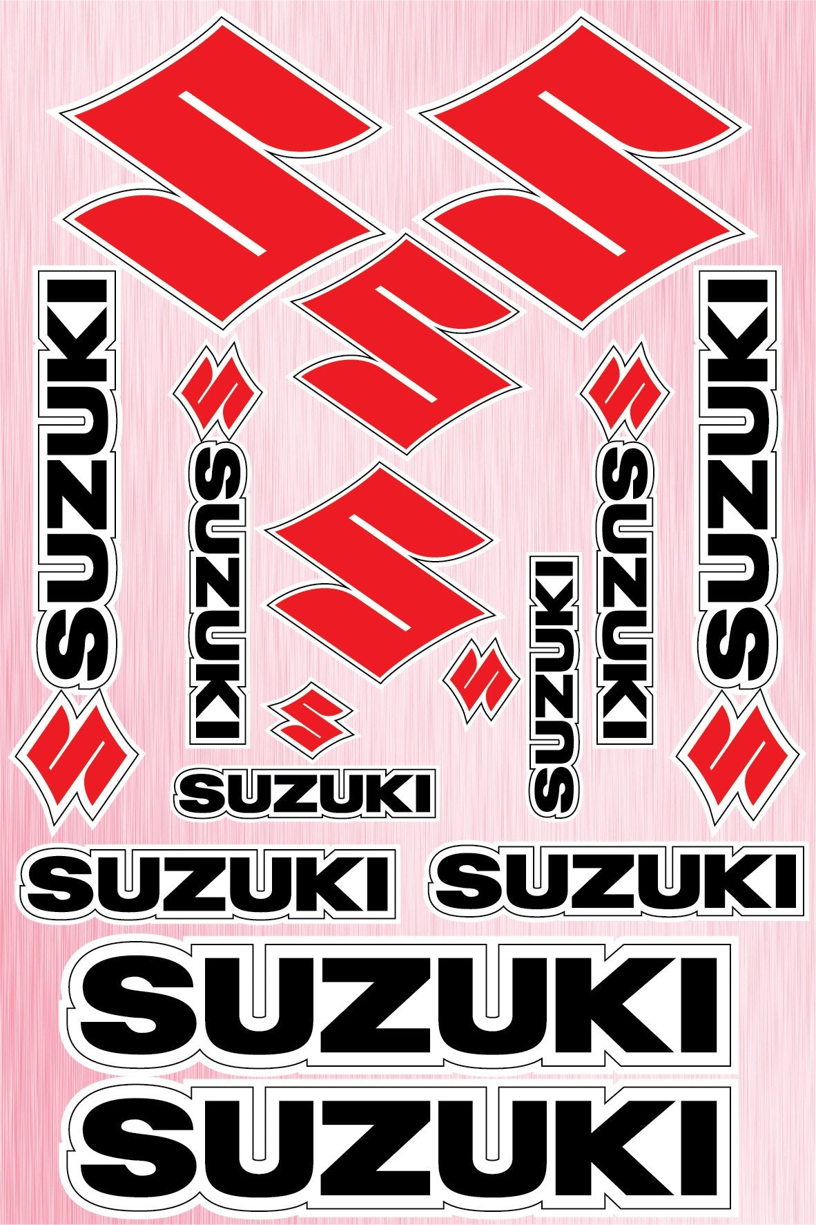 Suzuki nalepke za motorje