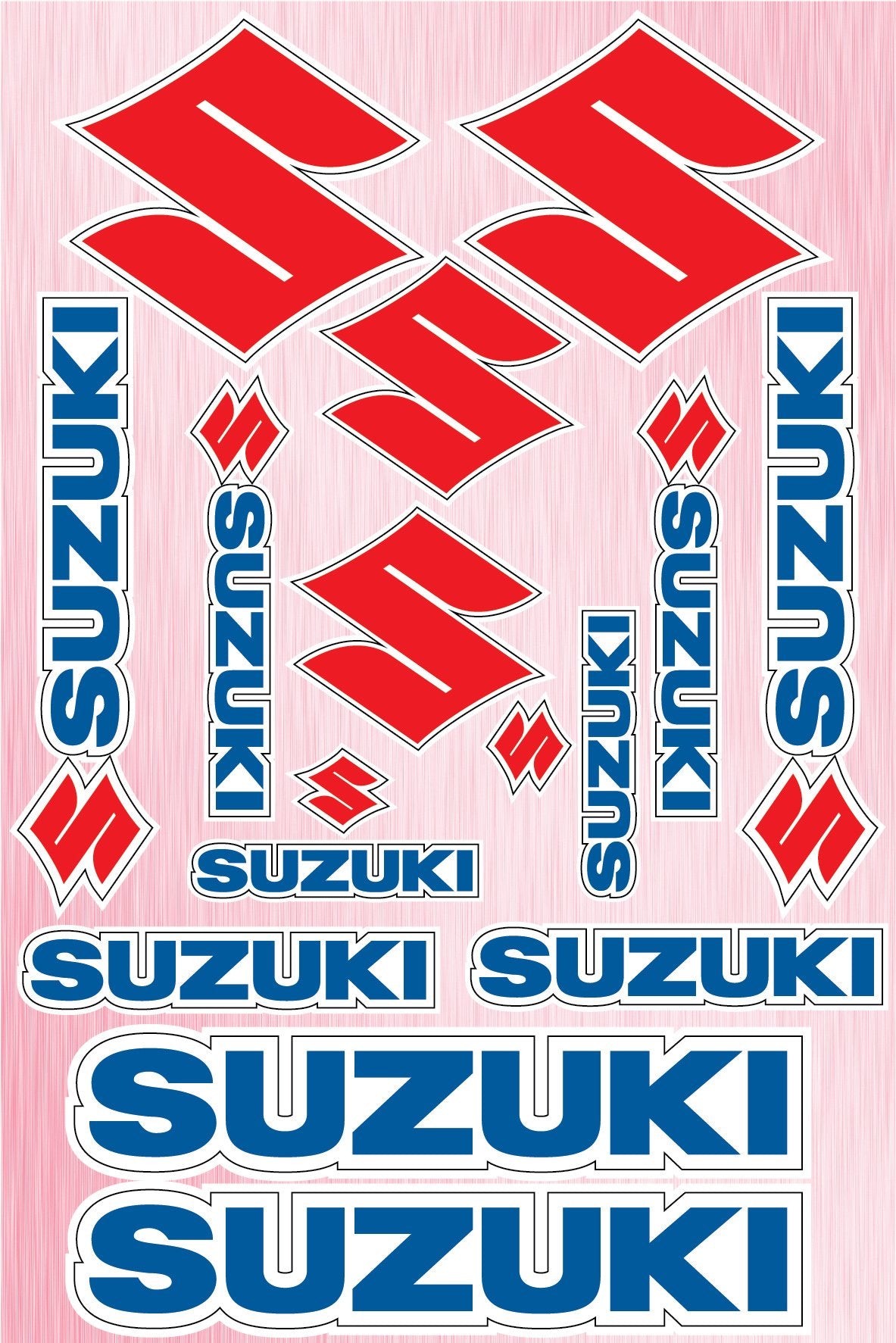 Suzuki nalepke za motorje