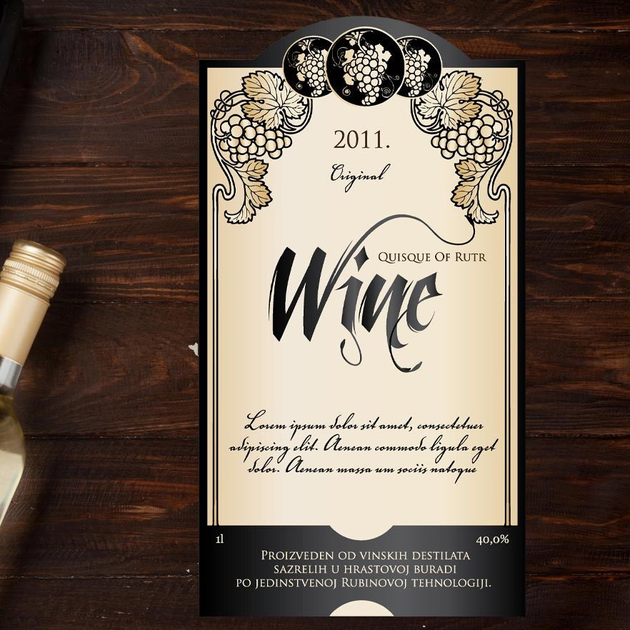 Etikete za vino - EF037
