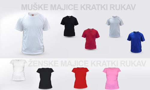 Majica Unbound, Moška, Ženska in Otroški model 150g.  TS106