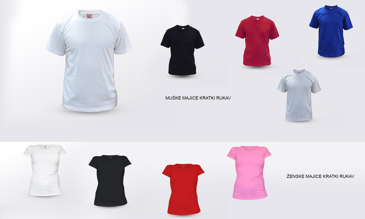 Majica Touch, T-Shirt Moška, Ženska in Otroški model 150g.  TS301
