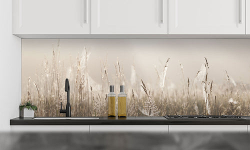 Kuhinjski paneli  Grass field - Stekleni / PVC plošče / Pleksi steklo - s tiskom za kuhinjo, Stenske obloge PKU021 - Life-decor.si