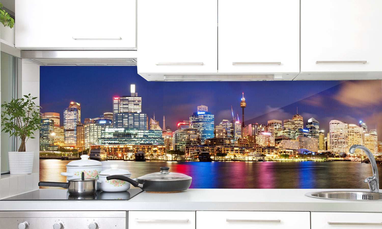 Kuhinjski paneli  Sydney Australia - Stekleni / PVC plošče / Pleksi steklo - s tiskom za kuhinjo, Stenske obloge PKU030 - Life-decor.si