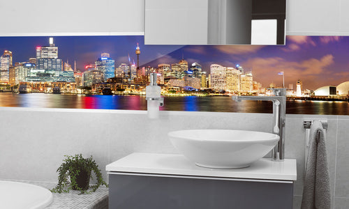 Kuhinjski paneli  Sydney Australia - Stekleni / PVC plošče / Pleksi steklo - s tiskom za kuhinjo, Stenske obloge PKU030 - Life-decor.si
