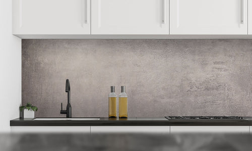 Kuhinjski paneli   Concrete wall - Stekleni / PVC plošče / Pleksi steklo - s tiskom za kuhinjo, Stenske obloge PKU054 - Life-decor.si