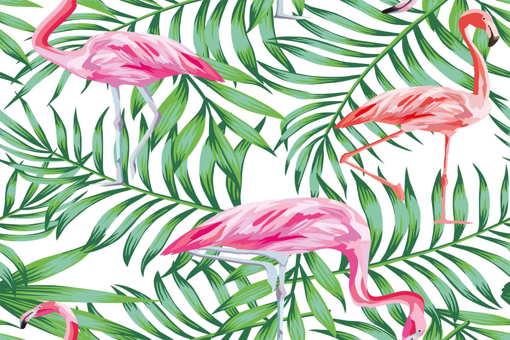 Zidne obloge panel Flamingo