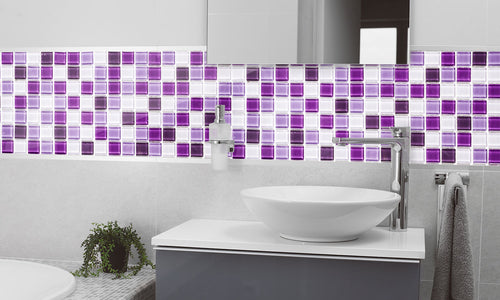 Kuhinjski paneli  Abstract tile - Stekleni / PVC plošče / Pleksi steklo - s tiskom za kuhinjo, Stenske obloge PKU0104 - Life-decor.si