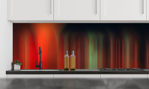Kuhinjski paneli Abstract motion - Stekleni / PVC plošče / Pleksi steklo - s tiskom za kuhinjo, Stenske obloge PKU0129 - Life-decor.si