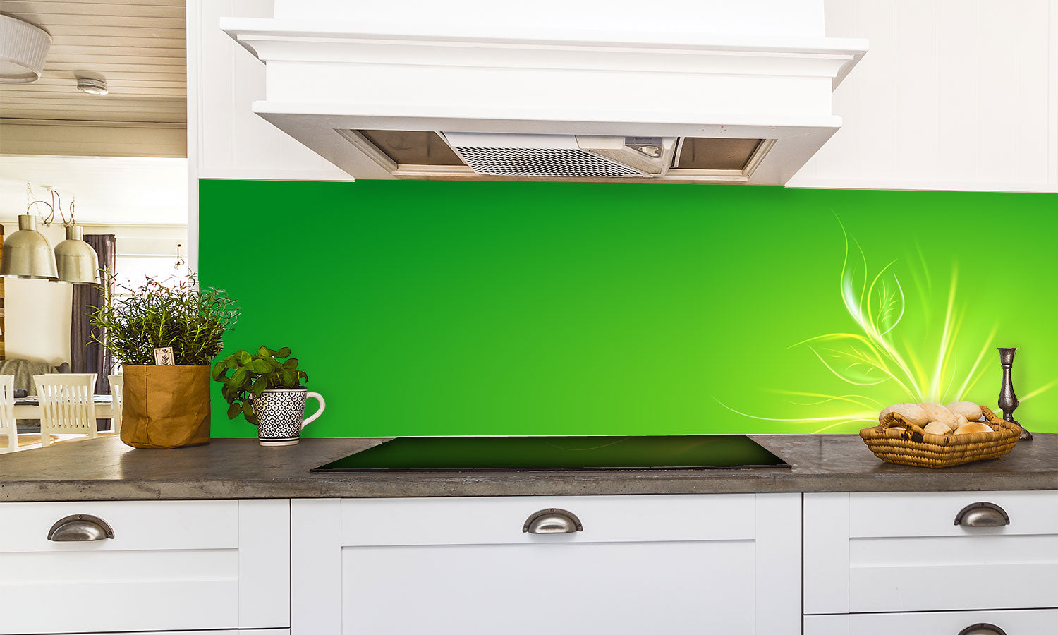 Kuhinjski paneli  Nature background - Stekleni / PVC plošče / Pleksi steklo - s tiskom za kuhinjo, Stenske obloge PKU0137 - Life-decor.si
