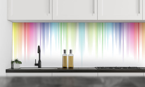 Kuhinjski paneli Colorful background - Stekleni / PVC plošče / Pleksi steklo - s tiskom za kuhinjo, Stenske obloge PKU0148 - Life-decor.si