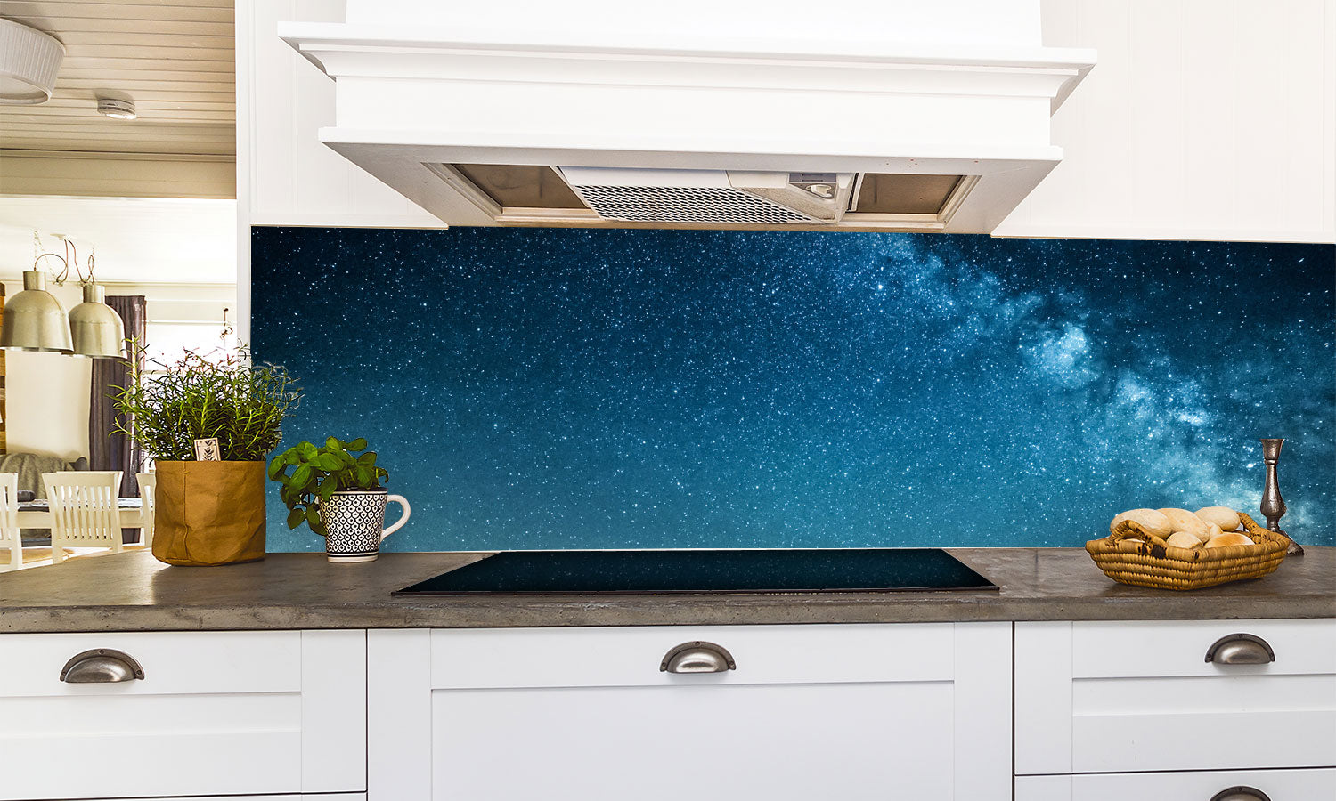 Kuhinjski paneli Mountain background - Pleksi steklo - s tiskom za kuhinjo, Stenske obloge PKU0252