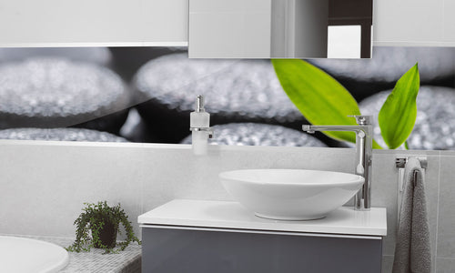 Kuhinjski paneli  Closeup beautiful spa - Stekleni / PVC plošče / Pleksi steklo - s tiskom za kuhinjo, Stenske obloge PKU0323 - Life-decor.si