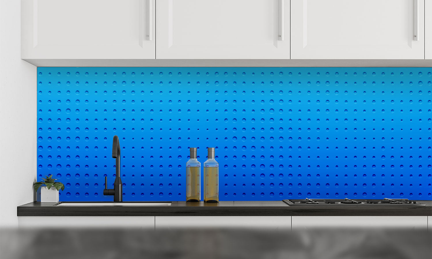 Kuhinjski paneli Grill pattern - Pleksi steklo - s tiskom za kuhinjo, Stenske obloge PKU0113