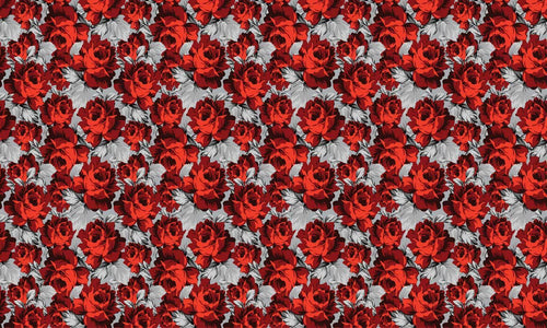 Samolepilna PVC folija za pohištvo- Rdeča roža PAT034