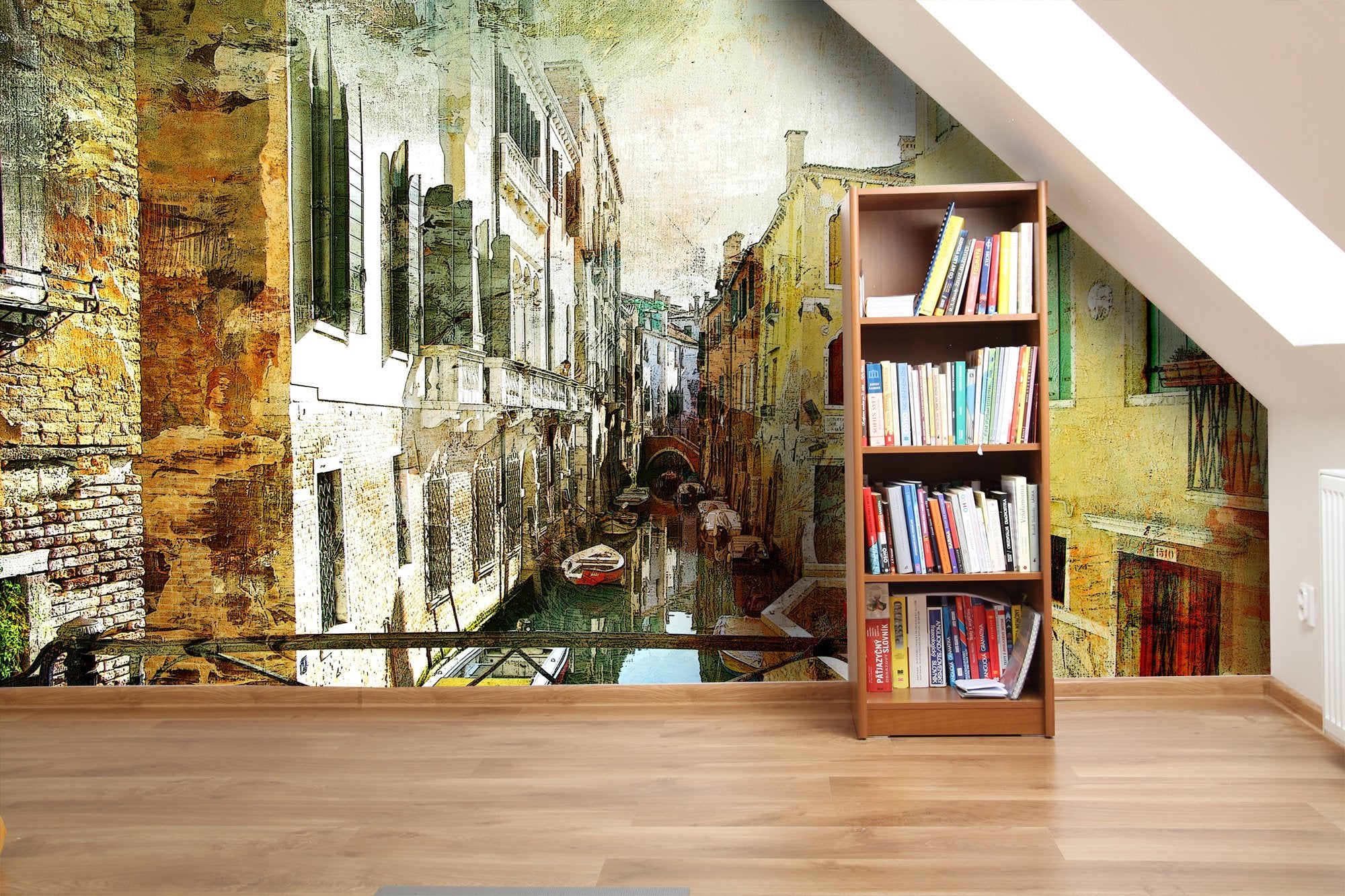 Samolepilne stenske tapete   Pictorial Venetian street  SW535