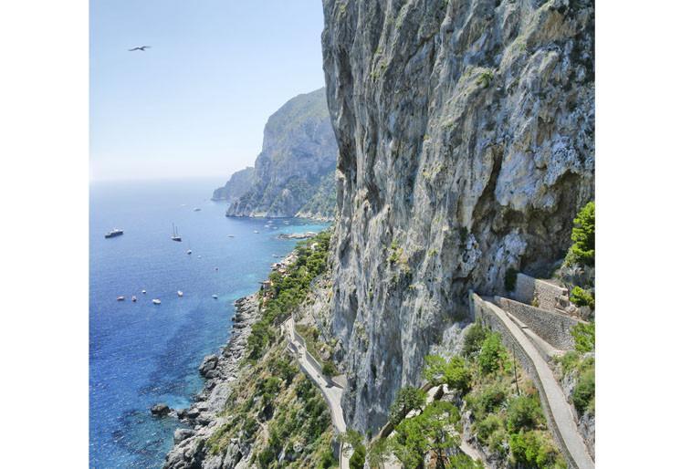 Samolepilne stenske tapete  Capri Italy SW254