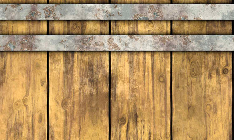Zidne obloge panel Drvo metal